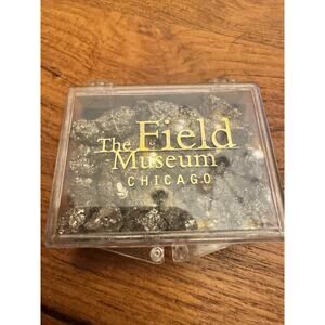 Vintage field museum Chicago pyrite pieces stones rocks